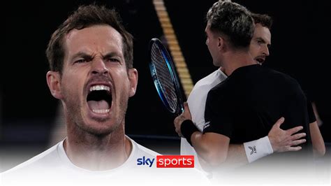 andy murray tennis results|Andy Murray wins epic point at Australian Open against Thanasi.